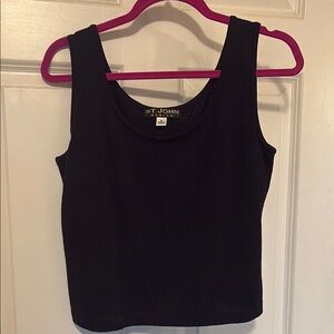 St. John Black Women's Top